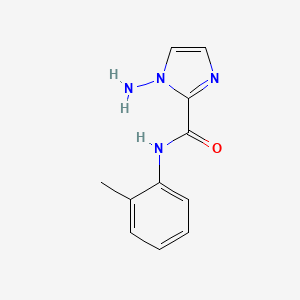 1-Amino-N-o-tolyl-1H-imidazole-2-carboxamide