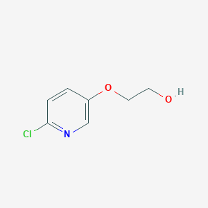 2-[(6-Chloro-3-pyridinyl)oxy]-1-ethanol