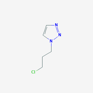 molecular formula C5H8ClN3 B8526538 1-(3-Chloropropyl)-1,2,3-triazole 