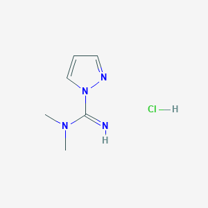 1H-Pyrazole-1yl-N,N-dimethylamidine hydrochloride