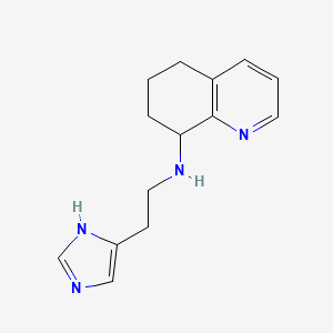 [2-(1H-imidazol-4-yl)-ethyl]-(5,6,7,8-tetrahydro-quinolin-8-yl)-amine