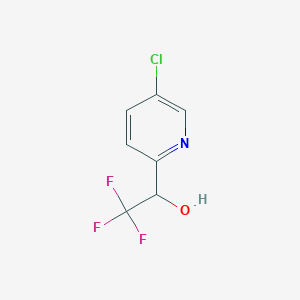 1-(5-chloropyridin-2-yl)-2,2,2-trifluoroethan-1-ol