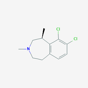 (S)-N-methyl-8,9-dichloro-1-methyl-2,3,4,5-tetrahydro-1H-3-benzazepine