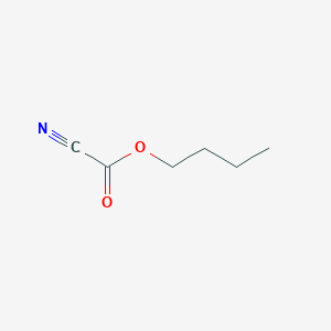 molecular formula C6H9NO2 B8526754 n-Butyl cyanoformate 