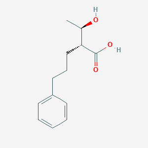 (R)-2-((R)-1-hydroxyethyl)-5-phenylpentanoic acid