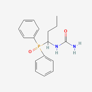 N-[1-(Diphenylphosphoryl)butyl]urea