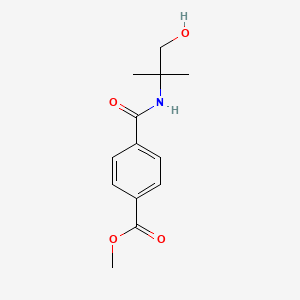 Methyl 4-[(2-hydroxy-1,1-dimethylethyl)carbamoyl]benzoate