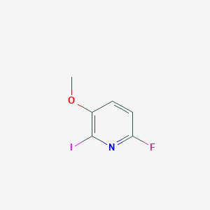 6-Fluoro-2-iodo-3-methoxypyridine