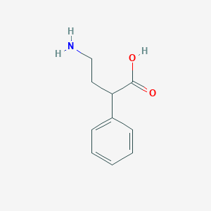 molecular formula C10H13NO2 B085274 4-氨基-2-苯基丁酸 CAS No. 13080-10-9