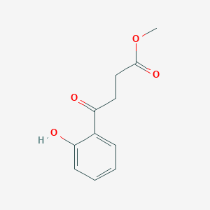 molecular formula C11H12O4 B8527607 Methyl 3-(2-hydroxybenzoyl)-propionate 