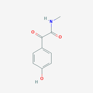 2-(4-Hydroxy-phenyl)-N-methyl-2-oxo-acetamide