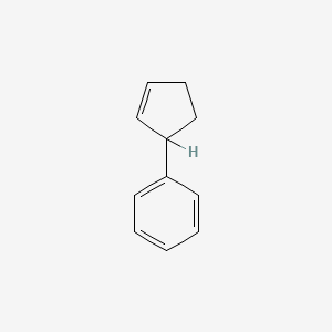 Benzene, 2-cyclopenten-1-yl-