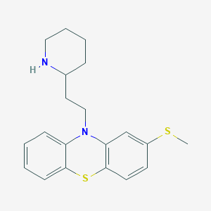 molecular formula C20H24N2S2 B085281 北甲硫哒嗪 CAS No. 10538-32-6