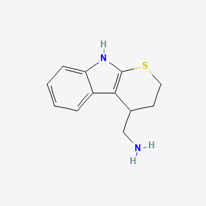 2,3,4,9-Tetrahydrothiopyrano(2,3-b)indole-4-methylamine