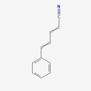 molecular formula C11H9N B8528133 Styrol-acryl-nitril 