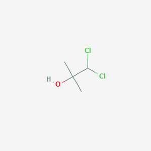 molecular formula C4H8Cl2O B8528176 1,1-Dichloro-2-hydroxy-2-methylpropane 