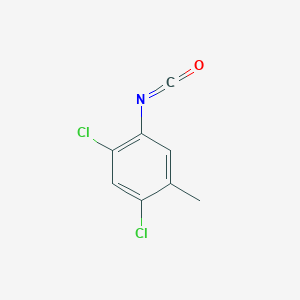 molecular formula C8H5Cl2NO B8528183 2,4-Dichloro-5-methylphenyl isocyanate 