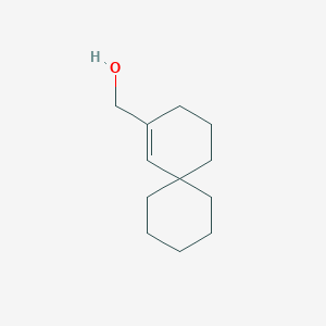 molecular formula C12H20O B8528333 Spiro[5.5]undec-1-ene-2-methanol 