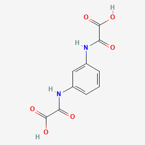 molecular formula C10H8N2O6 B8528417 1,3-Phenylenedioxamic acid 