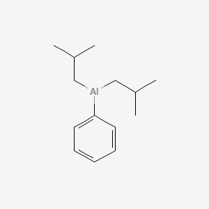 B8528663 Bis(2-methylpropyl)(phenyl)alumane CAS No. 62673-29-4
