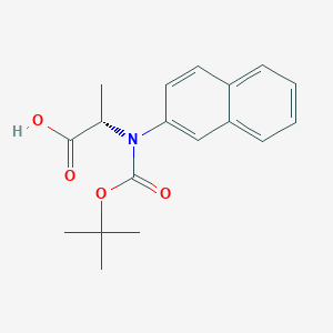 molecular formula C18H21NO4 B8528678 Boc-2-naphthylalanine 