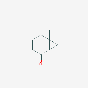 molecular formula C8H12O B085288 6-甲基双环[4.1.0]庚烷-2-酮 CAS No. 14845-41-1