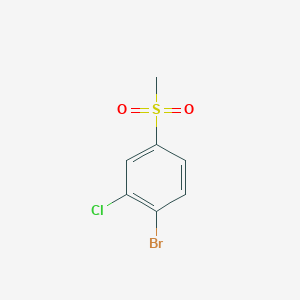 1-Bromo-2-chloro-4-(methylsulfonyl)benzene