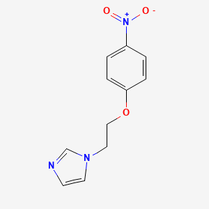 1-[2-(4-Nitrophenoxy)ethyl]imidazole
