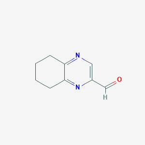 5,6,7,8-Tetrahydroquinoxaline-2-carbaldehyde