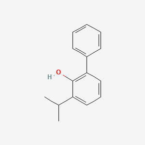 molecular formula C15H16O B8529342 2-Isopropyl-6-phenylphenol CAS No. 918151-47-0