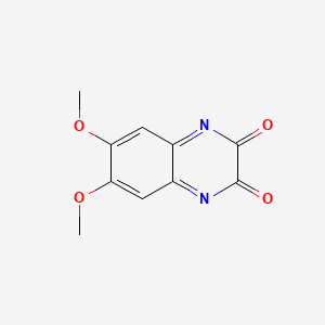 molecular formula C10H8N2O4 B8529378 6,7-Dimethoxy-2,3-quinoxalinedione 