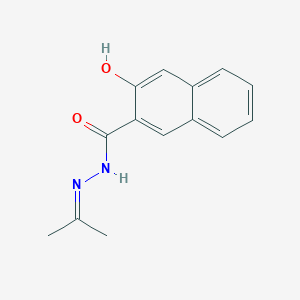 3-hydroxy-N'-(1-methylethylidene)-2-naphthohydrazide