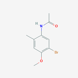 N-(5-bromo-4-methoxy-2-methylphenyl)acetamide