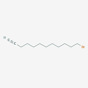 molecular formula C12H21Br B8530139 12-Bromo-dodec-1-yne 