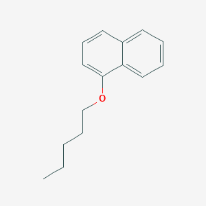 molecular formula C15H18O B8530233 1-Pentyloxy-naphthalene 