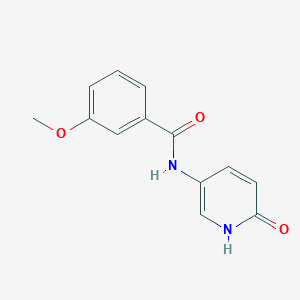 molecular formula C13H12N2O3 B8530240 N-(6-Hydroxy-pyridin-3-yl)-3-methoxy-benzamide 