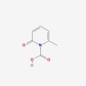 molecular formula C7H7NO3 B8530326 6-methyl-2-oxopyridine-1(2H)-carboxylic acid 