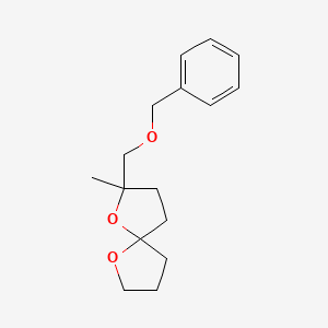 2-[(Benzyloxy)methyl]-2-methyl-1,6-dioxaspiro[4.4]nonane