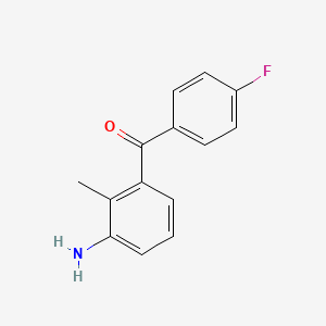 2-Methyl-3-amino-4'-fluorobenzophenone