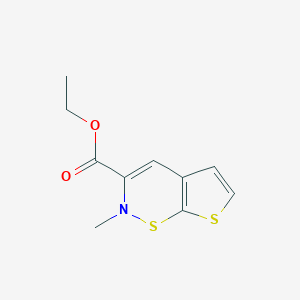 Ethyl 2-methyl-2H-thieno[3,2-e]-1,2-thiazine-3-carboxylate