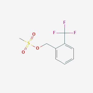 Benzenemethanol, 2-(trifluoromethyl)-, 1-methanesulfonate