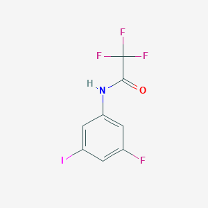Acetamide, 2,2,2-trifluoro-N-(3-fluoro-5-iodophenyl)-