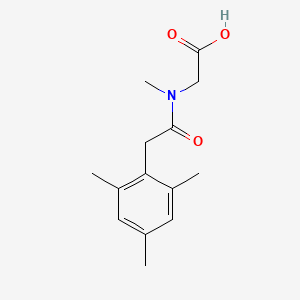 N-(2,4,6-trimethyl-phenyl-acetyl)-sarcosine