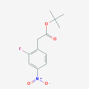 tert-Butyl 2-(2-fluoro-4-nitrophenyl)acetate