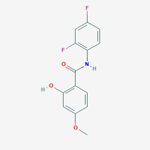 N-(2,4-difluorophenyl)-2-hydroxy-4-methoxybenzamide