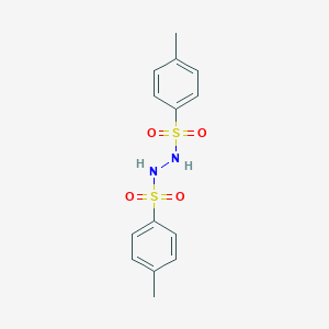 molecular formula C14H16N2O4S2 B085308 N,N'-双对甲苯磺酰基肼 CAS No. 14062-05-6