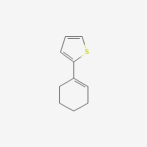 molecular formula C10H12S B8530806 1-Thienylcyclohexene 