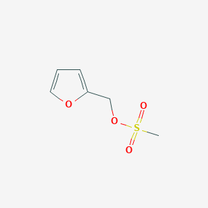 molecular formula C6H8O4S B8530830 Methanesulfonic acid furan-2-ylmethyl ester 