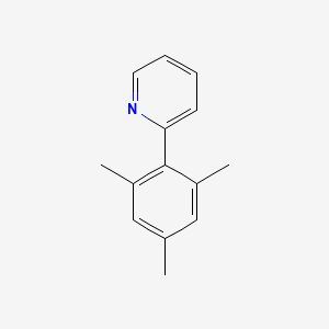 molecular formula C14H15N B8530869 2-(2,4,6-Trimethylphenyl)pyridine CAS No. 75722-64-4