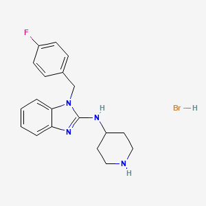 {2-methoxy-4-[(1e)-prop-1-en-1-yl]phenoxy}acetic acid